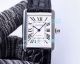 Replica Cartier Tank Watch Stainless Steel Case White Dial Black Leather Strap (3)_th.jpg